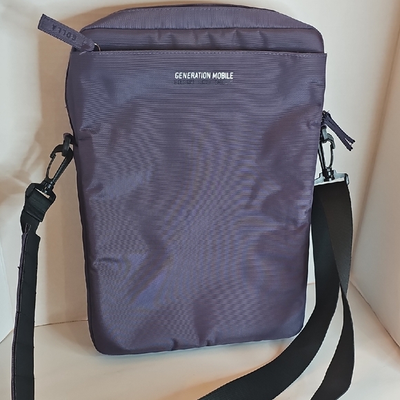 Golla Purple Floral Laptop Bag - Picture 3 of 7